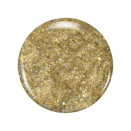 Zoya – Vienna – Briljant Goud Metallic met Iriserende Shimmer & Flakes – Vegan Nagellak