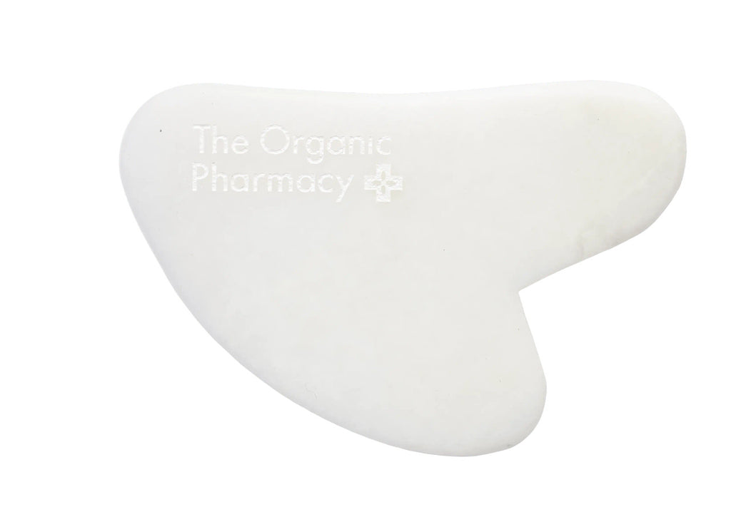 The Organic Pharmacy - White Jade Gua Sha – Natuurlijke Gezichtsmassage voor Stralende Huid