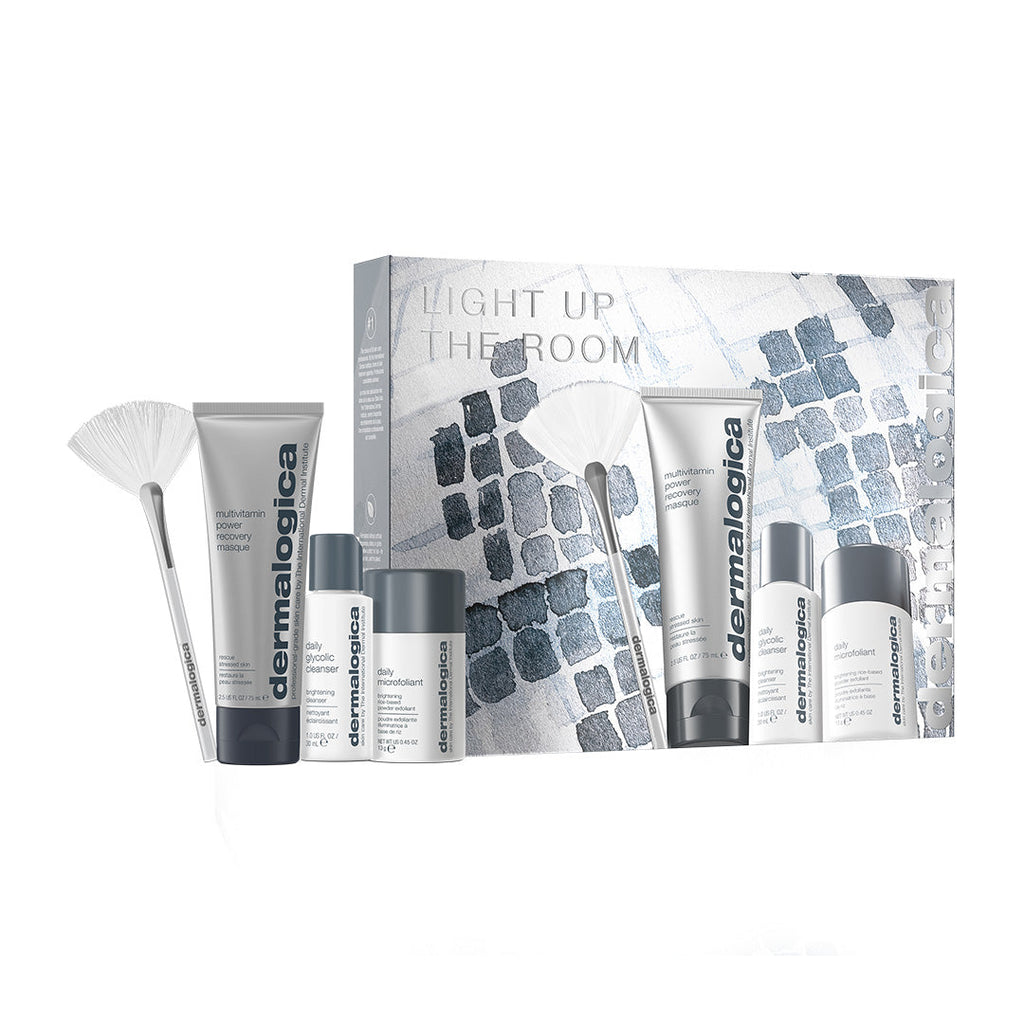 Dermalogica Light Up The Room Cadeauset – Stralende Huid (1 Fullsize + 2 Travelsize)