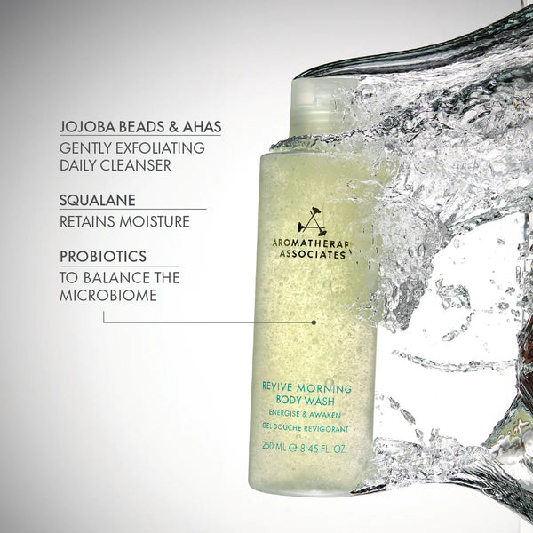 Aromatherapy Associates - Revive Morning Body Wash – Verfrissende Reiniging & Micro-Exfoliatie