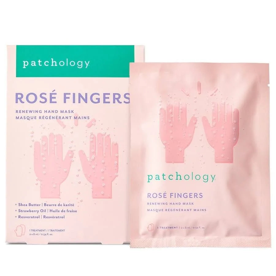Patchology - Rosé Fingers Renewing Hand Mask - Herstellend & hydraterend handmasker