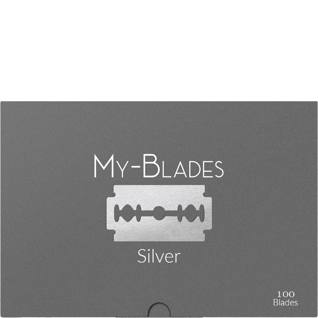 My-Blades - Silver Double Edge Scheermesjes 100 mesjes in 10 doosjes