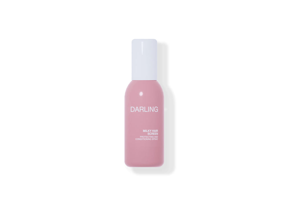 Darling Milky Hair Screen Leave-In Spray – UV-, Hitte- & Haarbescherming - Travel Size