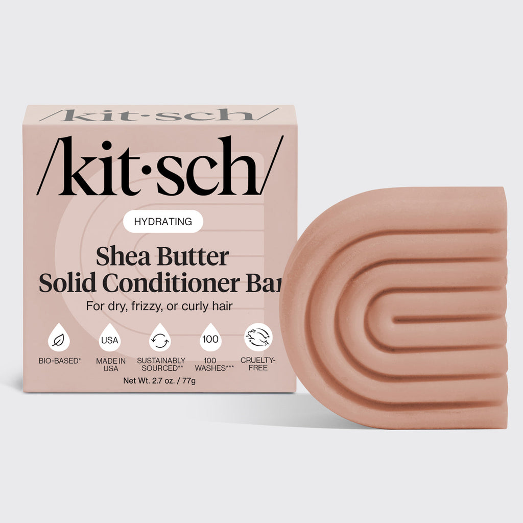 Kitsch - Shea Butter Hydrating Conditioner Bar –  in Vaste Vorm -  Droog Haar