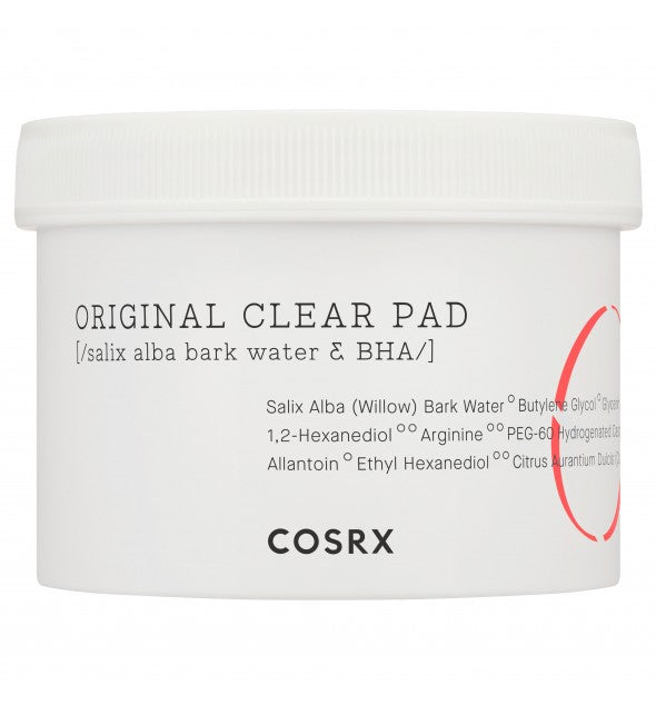 COSRX  - One Step Clear Pads – 3-in-1 Toner & Exfoliatie voor Onzuivere Huid (70 stuks)