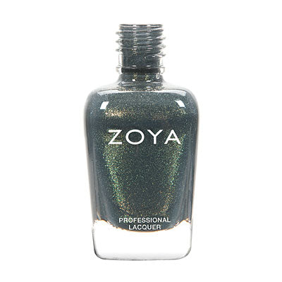 Zoya - Yuna – Warmgrijze Metallic Vegan Nagellak met Goud & Koper Finish