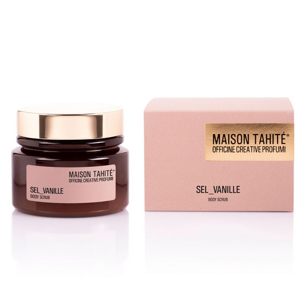 Maison Tahité - Sel_Vanille Body Scrub - Zilte Vanille & Zee