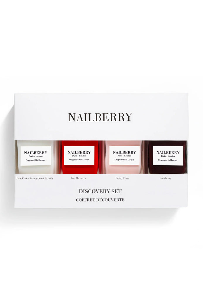 Nailberry -  Discovery Set – Vegan Nagellak Giftbox (4 x 10 ml)
