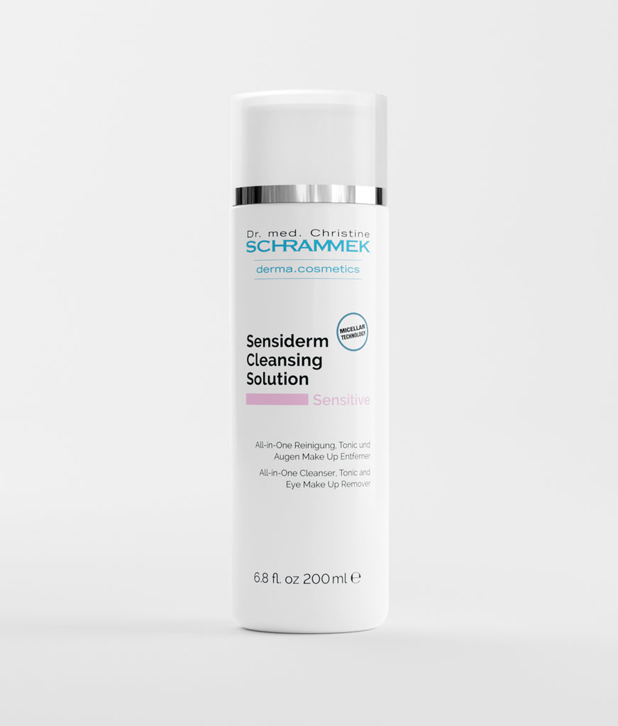 Dr Schrammek – Sensiderm Cleansing Solution – All-in-One-Reiniger – Empfindliche Haut