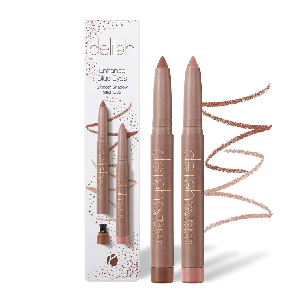 Delilah Cosmetics - Enhance Your Blue Eyes - Duo Blue - Oogschaduwpotloden