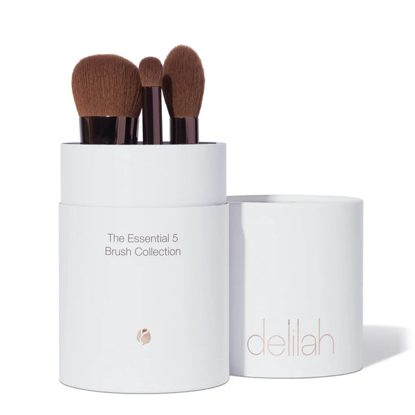 Delilah Cosmetics - The Essential 5 Brush Collection - Professionele Make-up Kwastenset
