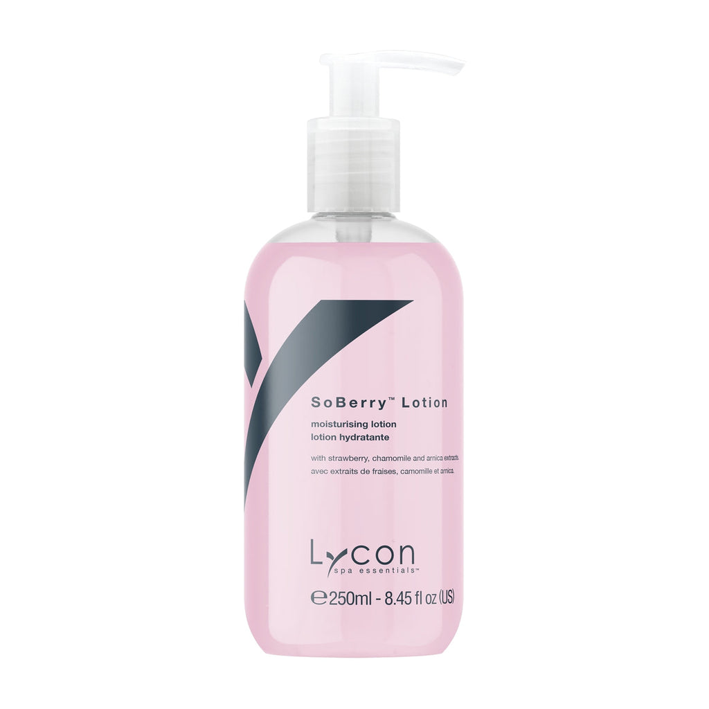 Lycon - So Berry Lotion - Hydraterende Bodylotion met Aardbeiengeur