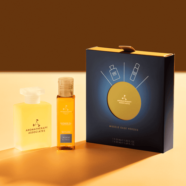 Aromatherapy Associates – Ease & Recover: Muscle Ease Heroes - Ontspannende Spierherstel Set