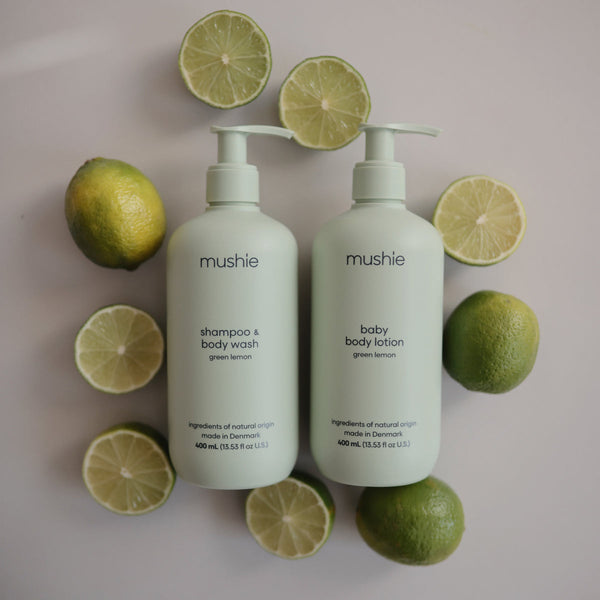 Mushie - Baby Body Lotion - Green lemon