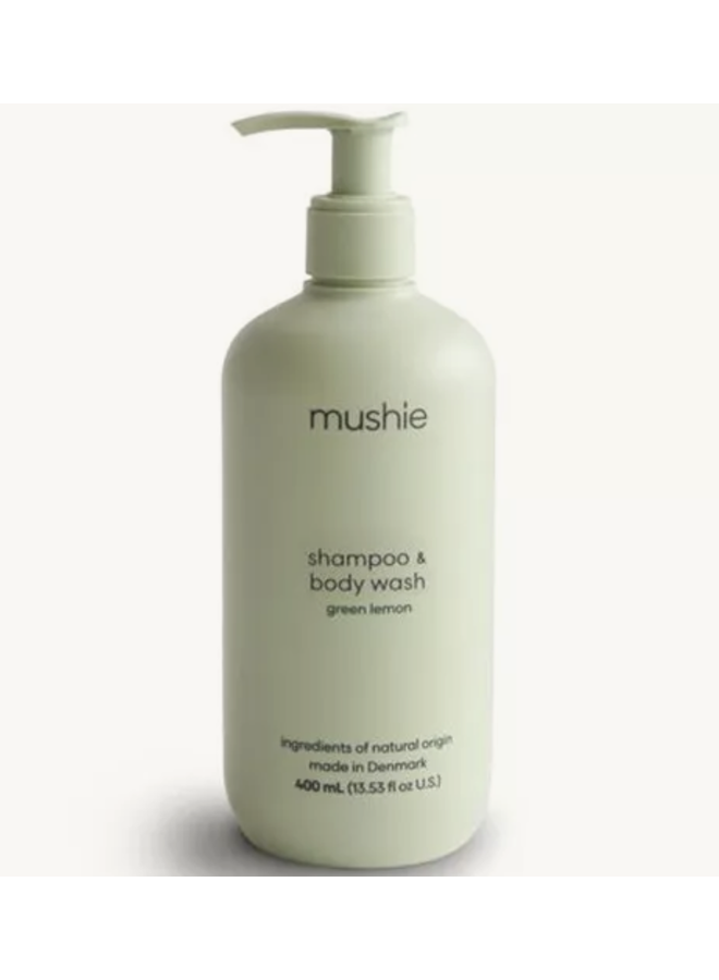 Mushie - Shampoo & Body Wash Green Lemon
