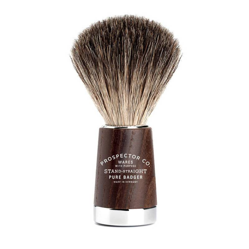 Prospector co - shaving brush Graudas - ash wood