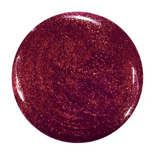 Zoya Reva – Vegan Aardbeirode Metallic Nagellak met Gouden Glitter 15ml