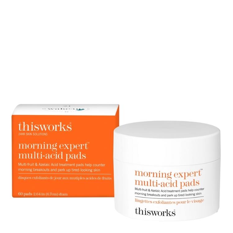 This Works - Morning Expert Multi Acid Pads - 60 st - Beauty Junkies