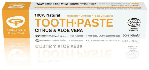 Green People - Tandpasta Citroen - Beauty Junkies