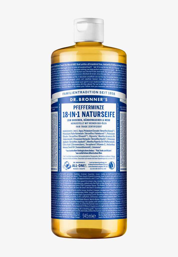 Dr. Bronner's - Vloeibare Zeep Peppermint - Beauty Junkies