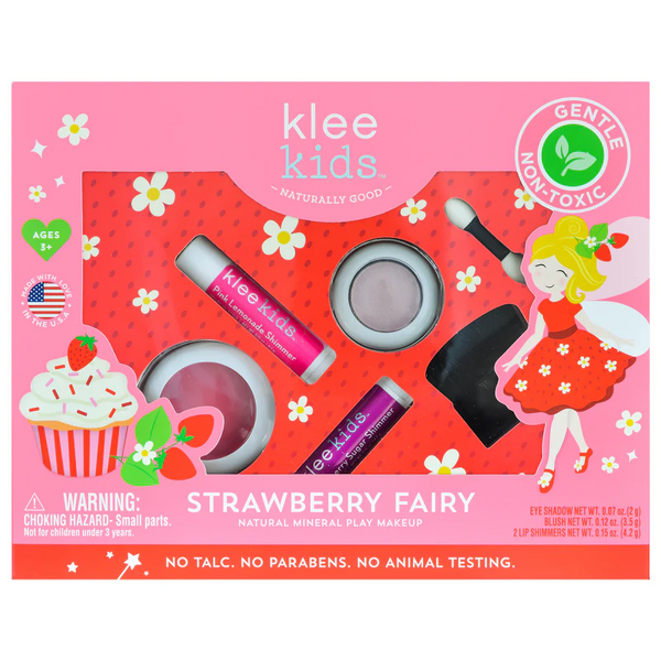 Klee Naturals - Strawberry Fairy Speel Make-up set - Beauty Junkies