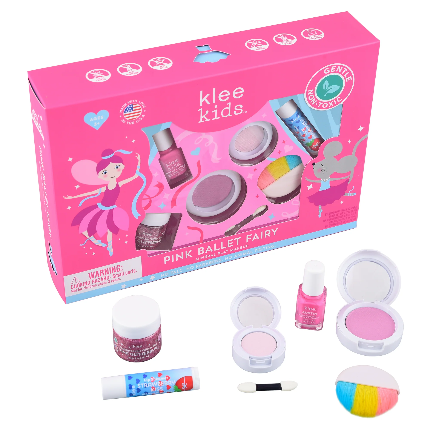 Klee Naturals - Roze Ballet Feeën Speel Make-up Set - Beauty Junkies