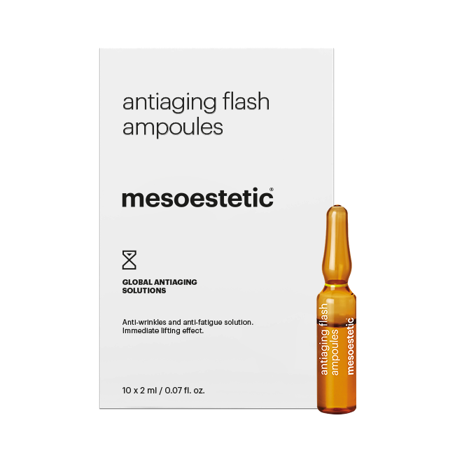 Mesoestetic - Antiaging Flash Ampoules  – Directe Lifting & Glow
