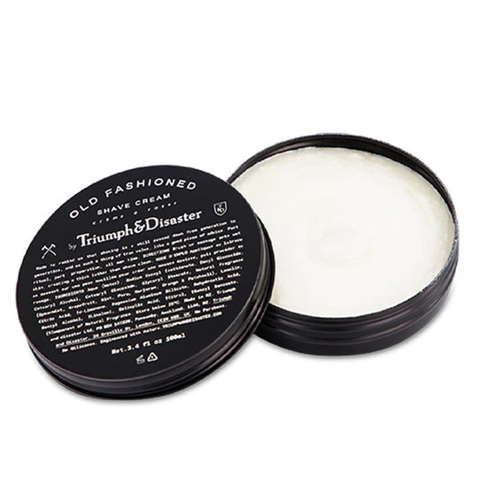 Triomphe et catastrophe - Pot de crème à rasage à l'ancienne 100 ml