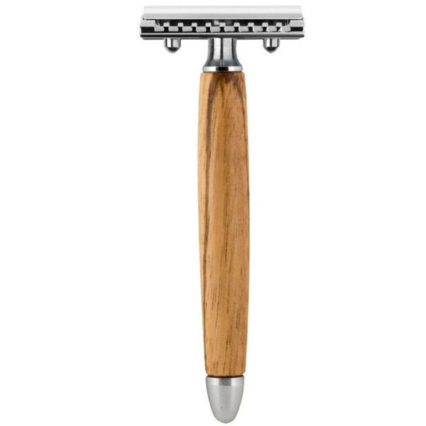 Fatip -Safety Razor - Olijfhout Gesloten Kam