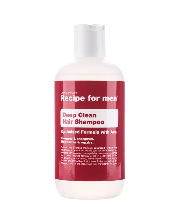Rezept für Männer – Deep Clean Hair Shampoo