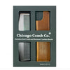 Chicago Pegl Co. - Modèle de boîte cadeau n ° 3 acier inoxydable + boîtier