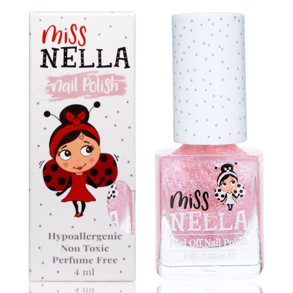Miss Nella Children's Nail Polish - Itsy Glitzy Hippo