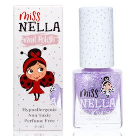 Miss Nella - Children's nail polish - Sparkly Zebra