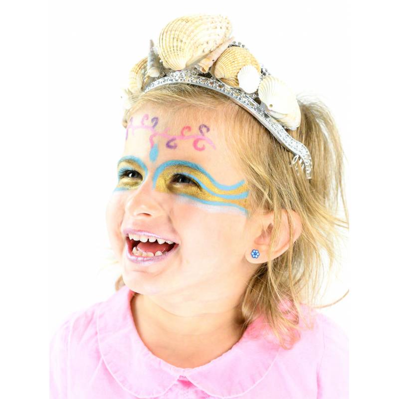 Namaki Schminkstifte für Kinder, 4er-Set, Gold, Silber, Schwarz, Weiß Namaki Schminkstifte für Kinder, 4er-Set, Gold, Silber, Schwarz, Weiß