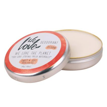 We Love The Planet - Deodorantcrème - Natuurlijke deodorant in blikje -  100% natuurlijke ingrediënten - Beauty Junkies