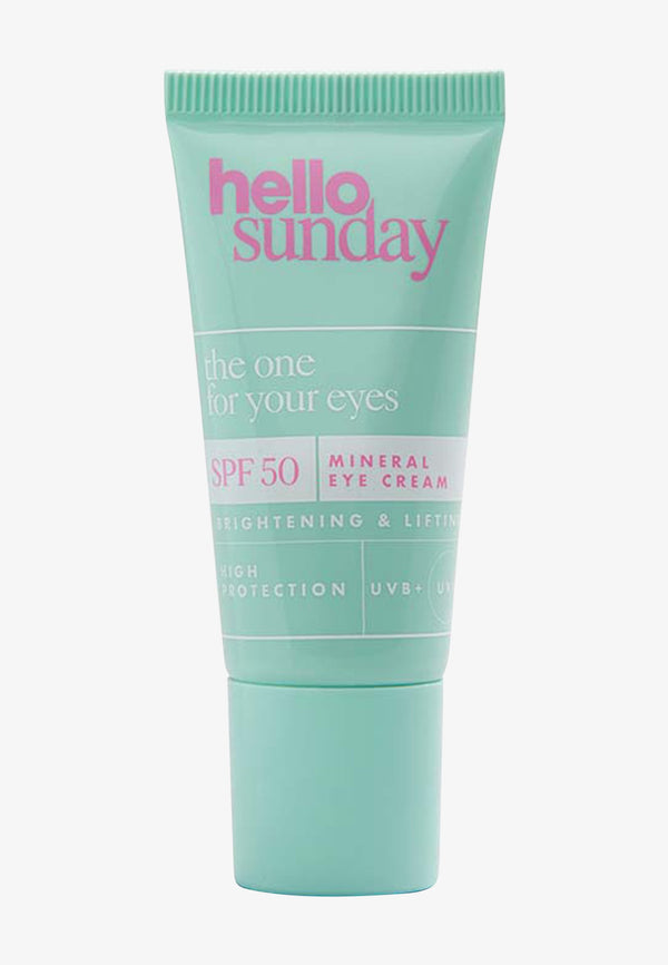 Hello Sunday - The One For Your Eyes Mineral Eye Cream Spf50 15 Ml - Beauty Junkies