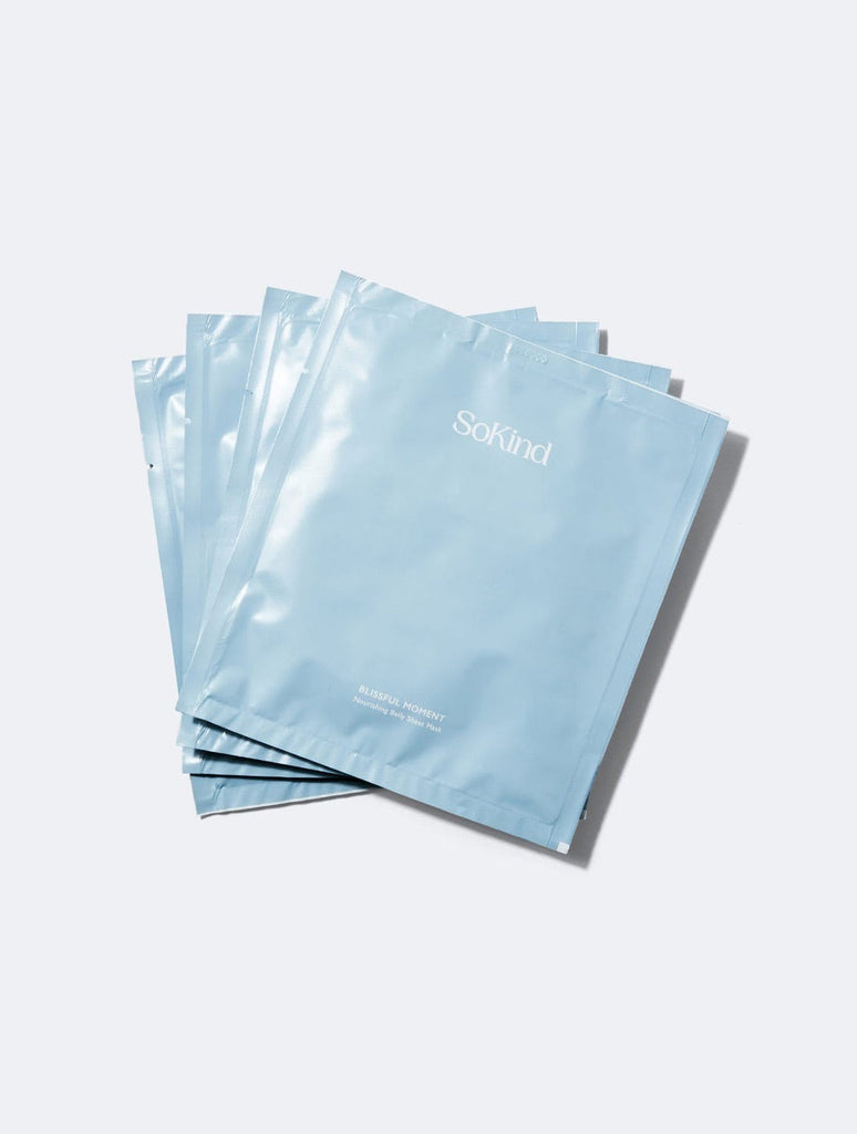 So Kind - Belly Mask 4 stuks - Voedende buikmaskers - Beauty Junkies