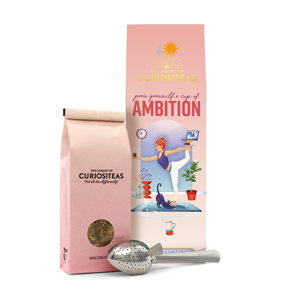 The Cabinet of CuriosiTeas - Cup of Ambition Giftbox - Losse Thee met Thee-ei - Beauty Junkies