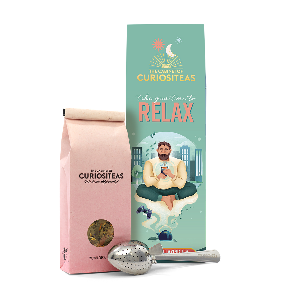 The Cabinet of CuriosiTeas - Relax thee  Giftbox - Beauty Junkies