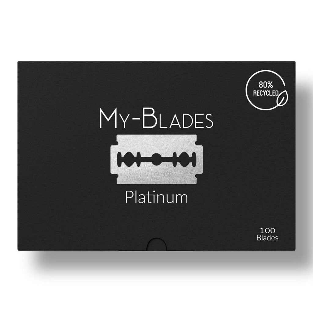 My-Blades Platinum Double-Edge Scheermesjes (100 Stuks)