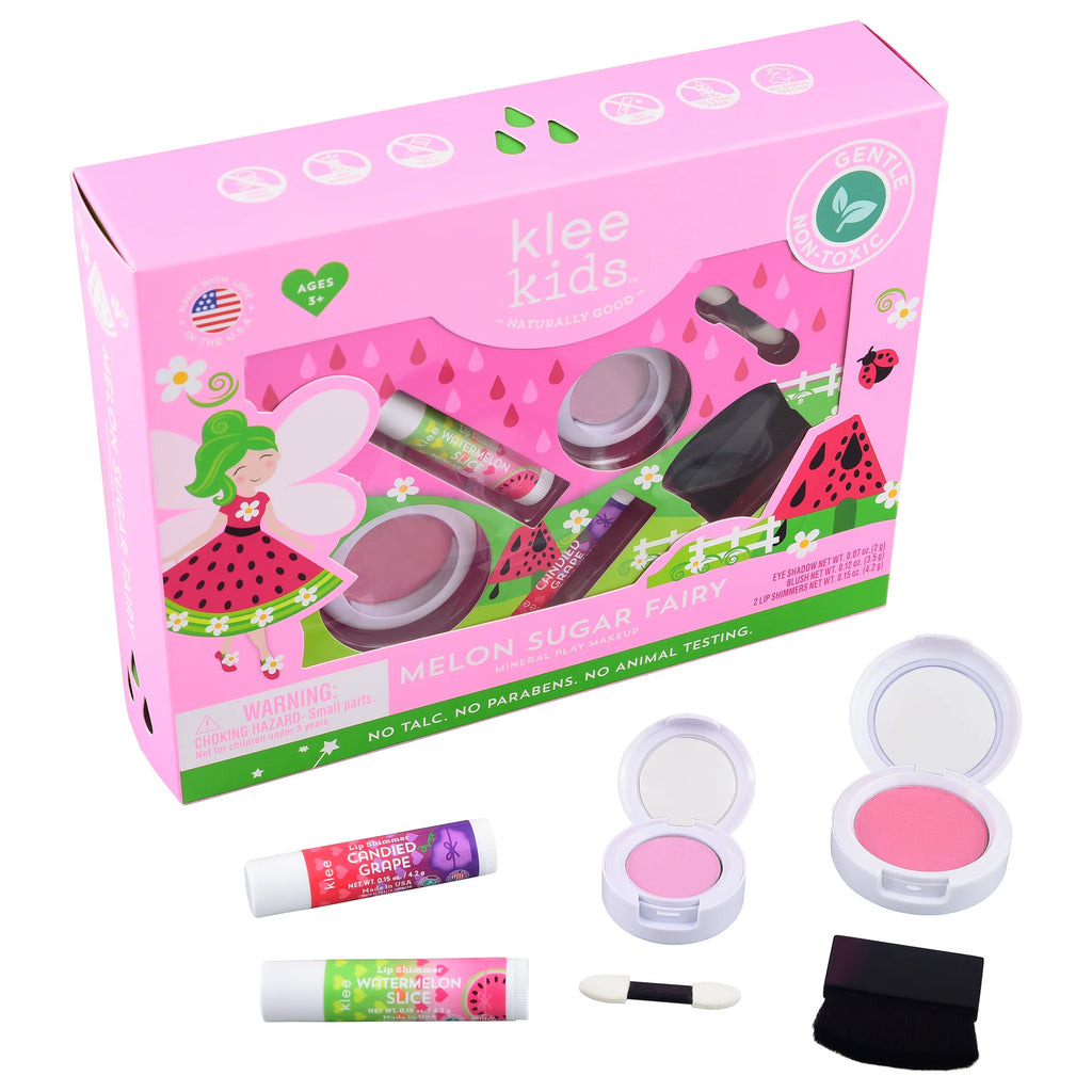 Klee Naturals - Melon Sugar Fairy - speel make-up set - Beauty Junkies