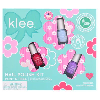 Kleed Naturals - Pixie Bloemen - 3-delige mini Nagellakset - Beauty Junkies