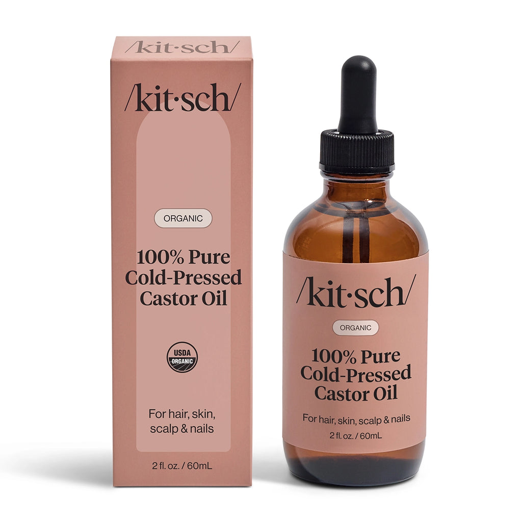 Kitsch -  100% Castor Oil – Natuurlijke Verzorgingsolie voor Haar, Huid & Nagels