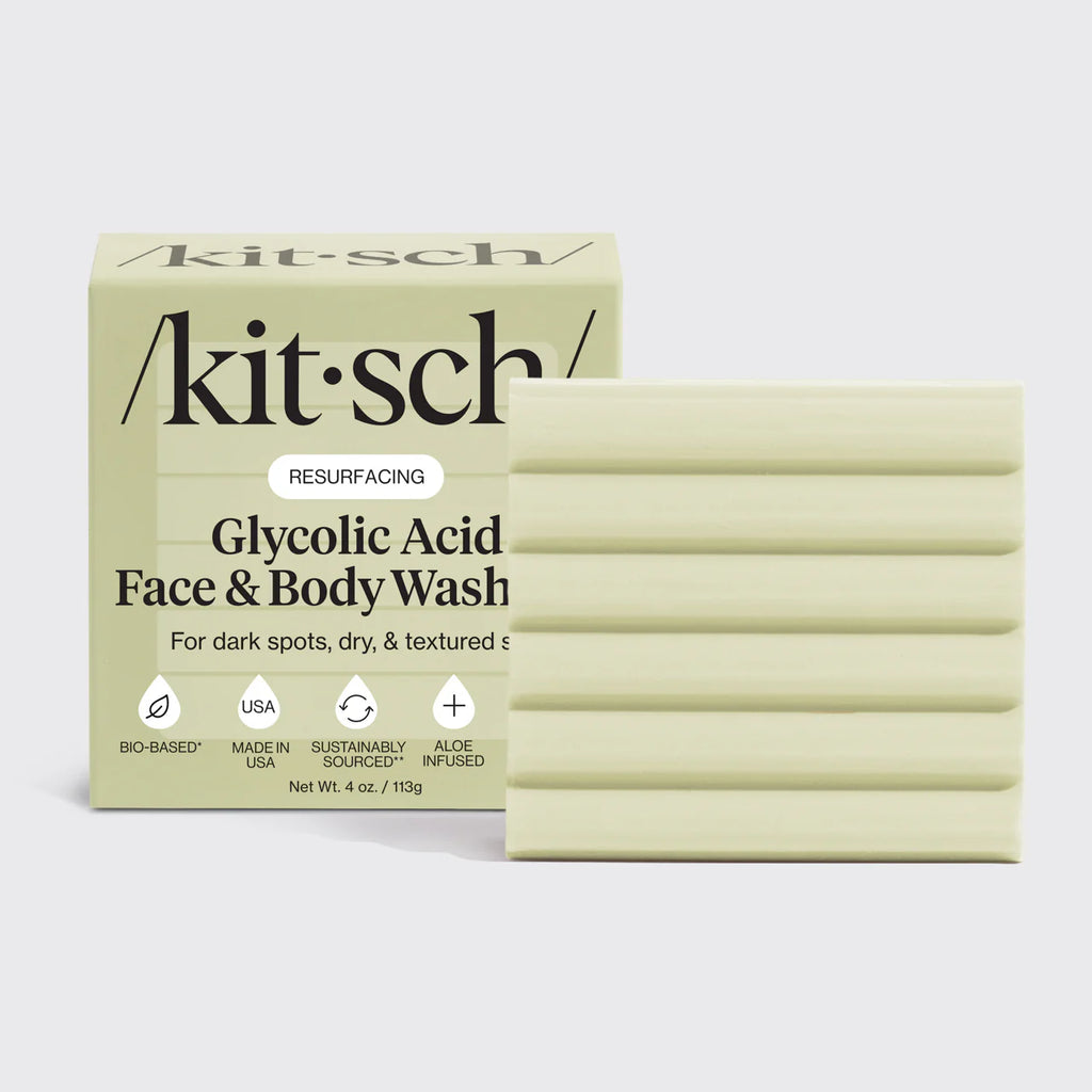 Kitsch -  Exfoliërende Wasbar met Glycolzuur – Gezicht & Lichaam