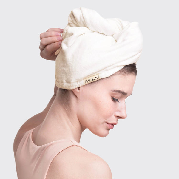 Kitsch Sneldrogende Haarhanddoek Turban