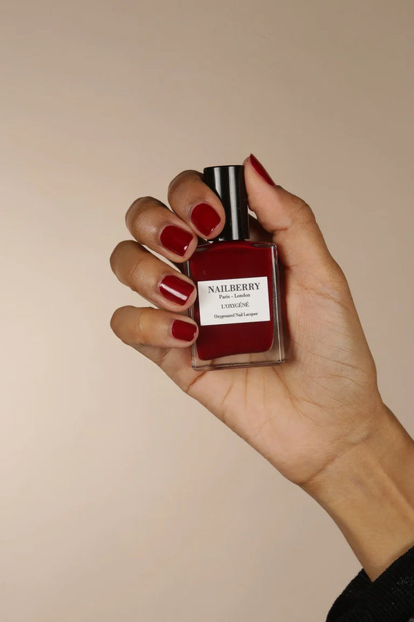 Nailberry - Le Temps Des Cerises – Vegan diep bordeauxrode nagellak