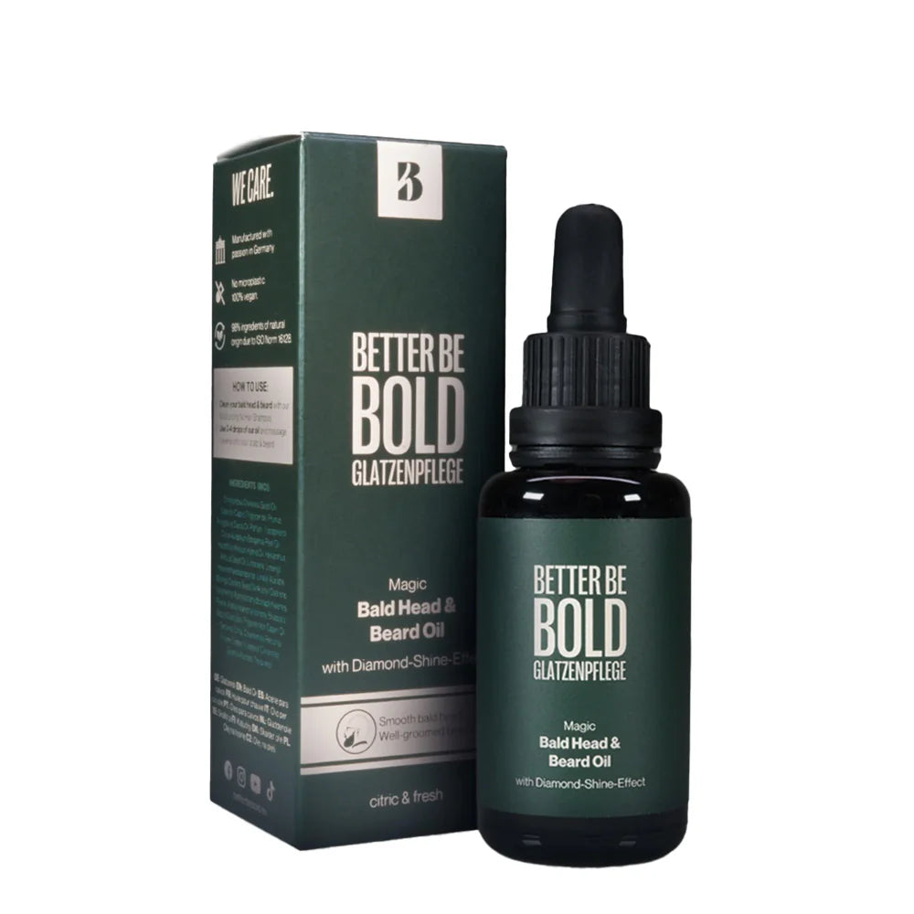 Better Be Bold Magic Bald Head &amp; Beard Oil – voor hoofdhuid &amp; baardverzorging