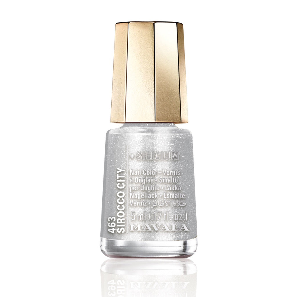 Zilveren kleur met subtiele shimmer