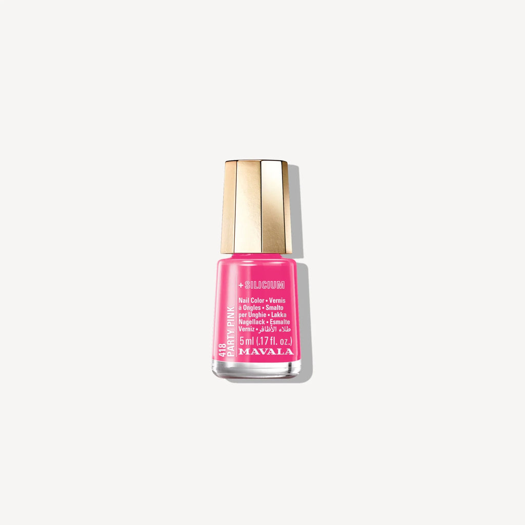 Mavala - Party Pink 418 - Mini Nagellak - Fel Roze Nagellak