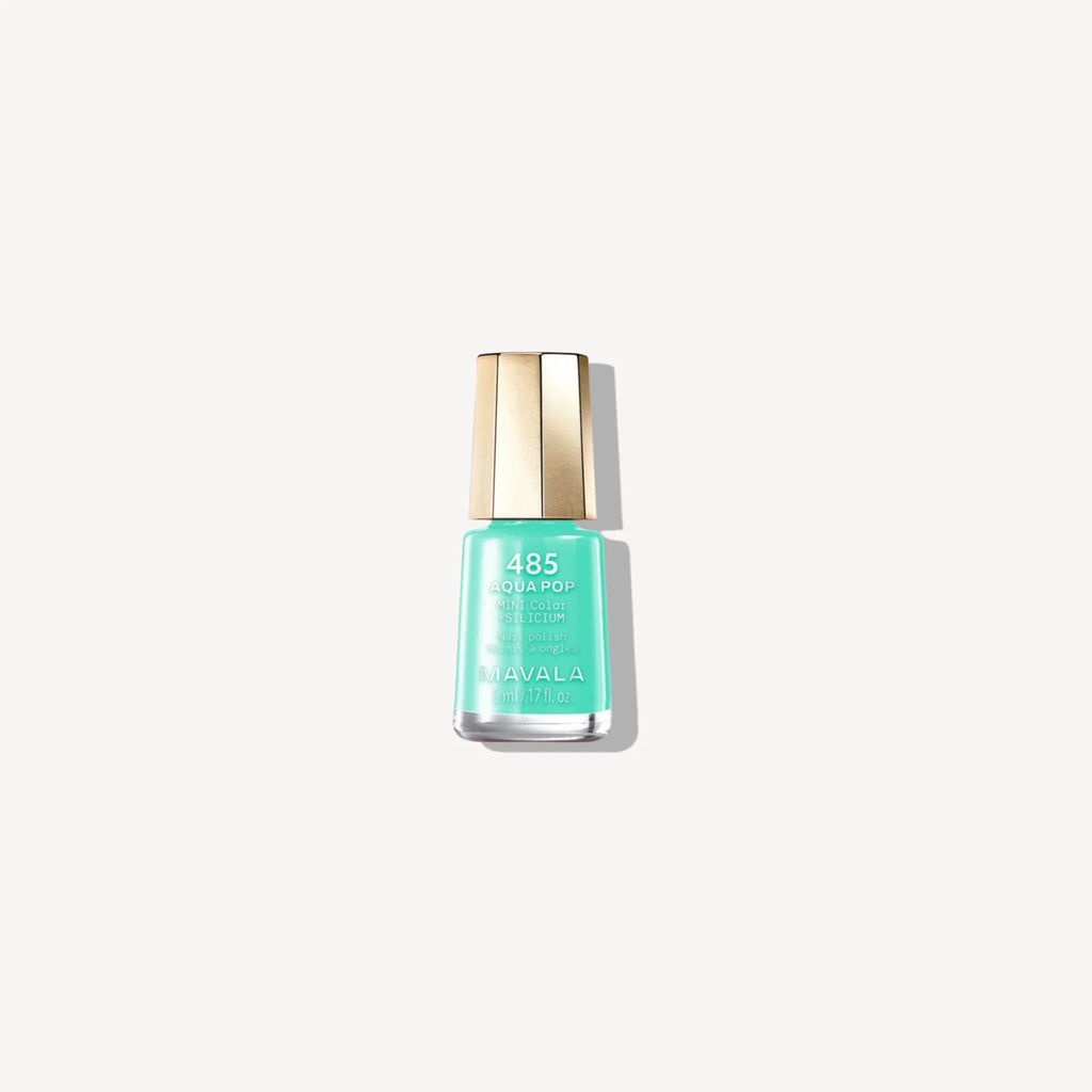 Mavala - Aqua Pop 485 Mini Nagellak – Turquoise